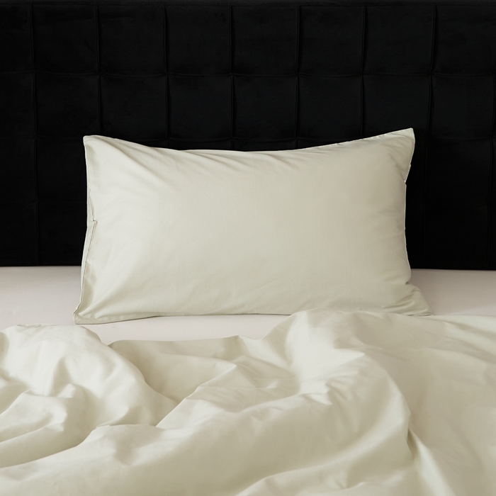 91家纺网 家纺一手货源 找家纺 EH家居 2025全棉半糖主义-单品系列-枕套 半糖-浅草色