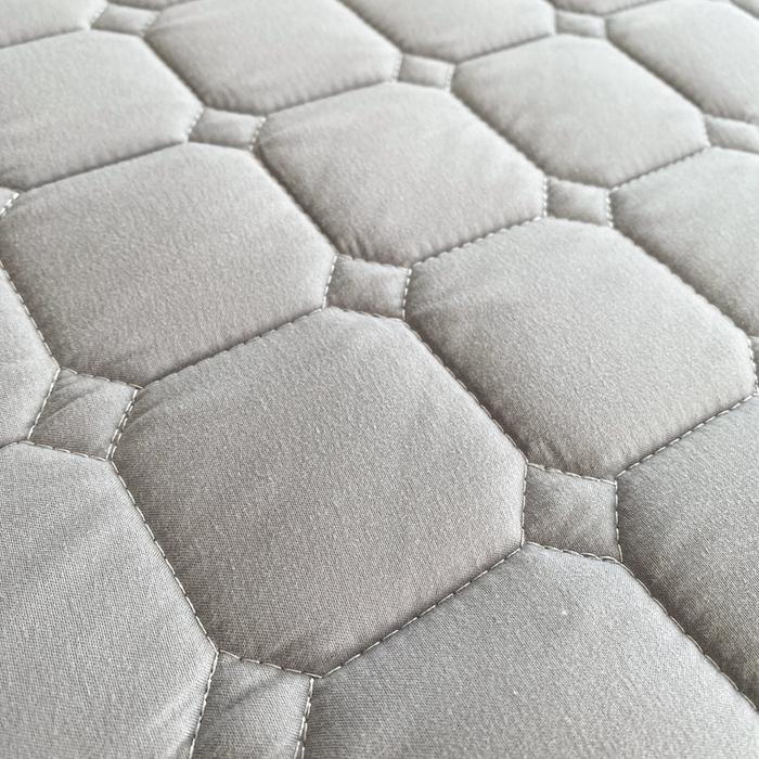 91家纺网 家纺一手货源 找家纺 凡客2025新款夹棉防水绗缝隔尿床笠 灰