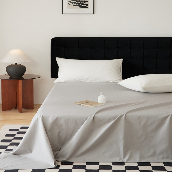 91家纺网 家纺一手货源 找家纺 EH家居 2025全棉半糖主义-单品系列-床单 半糖-蜜灰