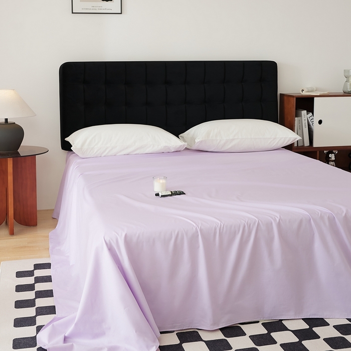 91家纺网 家纺一手货源 找家纺 EH家居 2025全棉半糖主义-单品系列-床单 半糖-罗兰紫