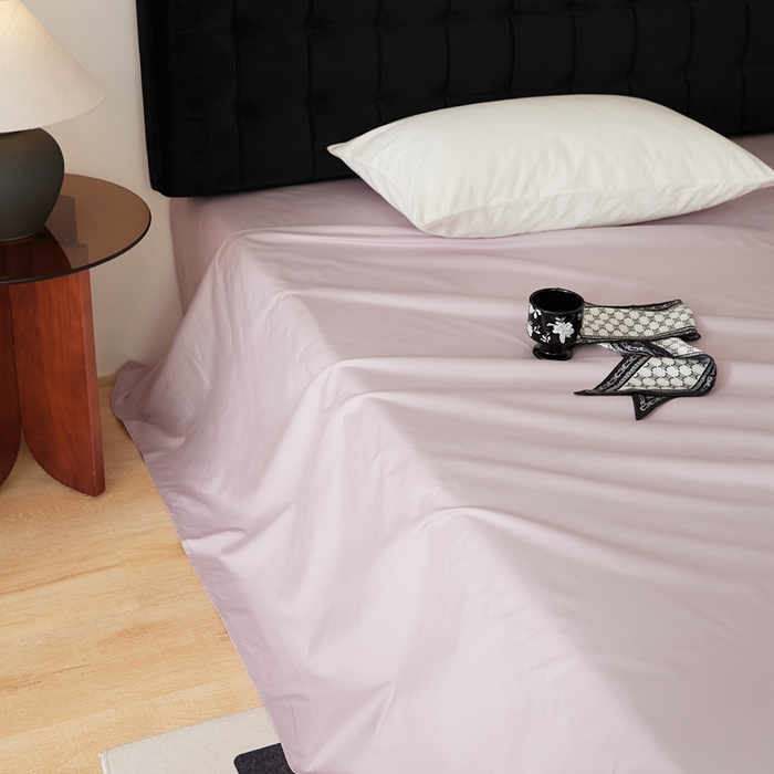 91家纺网 家纺一手货源 找家纺 EH家居 2025全棉半糖主义-单品系列-床单 半糖-粉紫