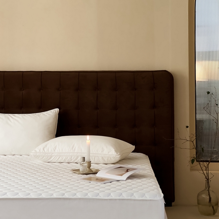 91家纺网 家纺一手货源 找家纺 凡客2025新款A类全棉加厚防水隔尿床垫【会员立减10元/条】 珍珠白