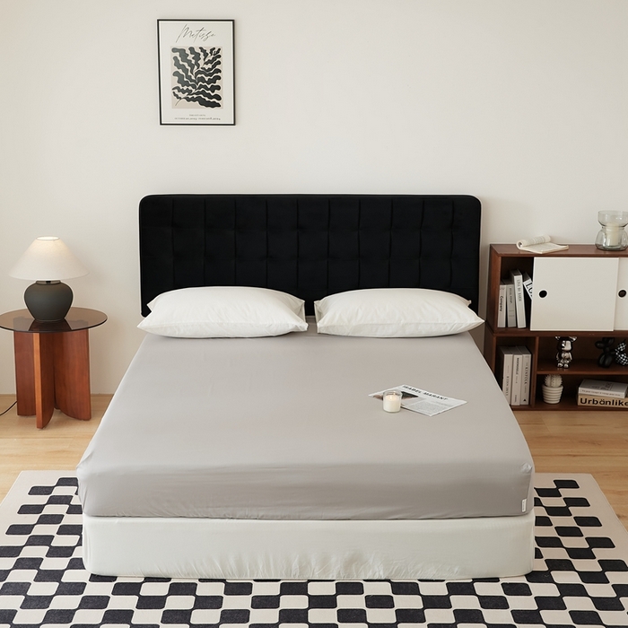 EH家居 2025全棉半糖主义-单品系列-床笠 半糖-蜜灰