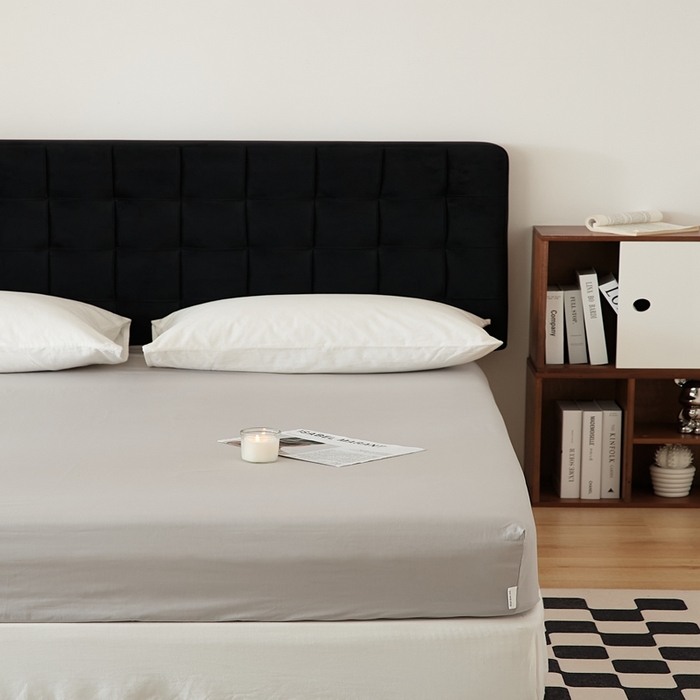 91家纺网 家纺一手货源 找家纺 EH家居 2025全棉半糖主义-单品系列-床笠 半糖-蜜灰