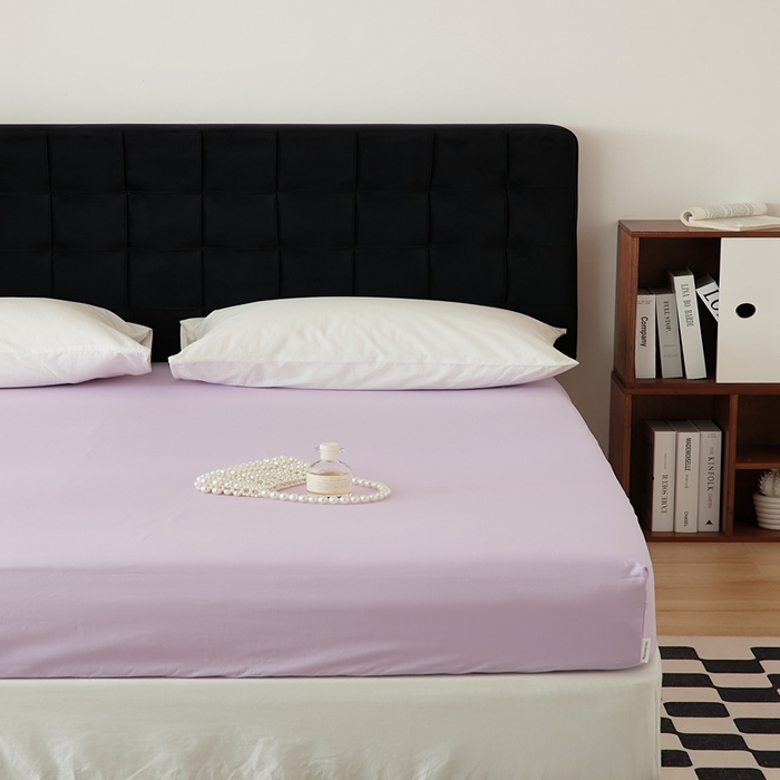 91家纺网 家纺一手货源 找家纺 EH家居 2025全棉半糖主义-单品系列-床笠 半糖-罗兰紫