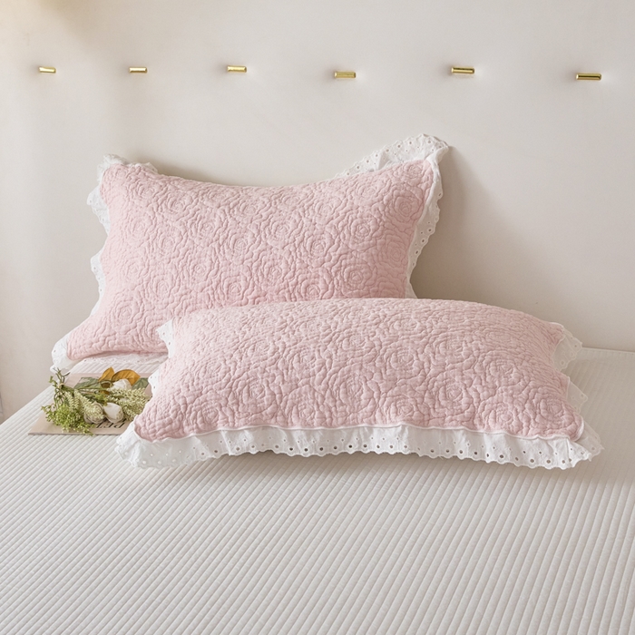 91家纺网 家纺一手货源 找家纺 悦然毛巾被 2025新款全棉沁氧纱布夏被夏凉被空调被毛巾被 玫瑰沁氧粉