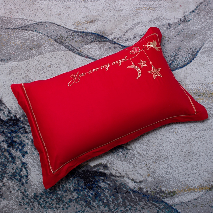 91家纺网 家纺一手货源 找家纺 （总）洽想家 2025新款全棉新中式刺绣婚庆四件套多件套（控价销售最低不低于288元）