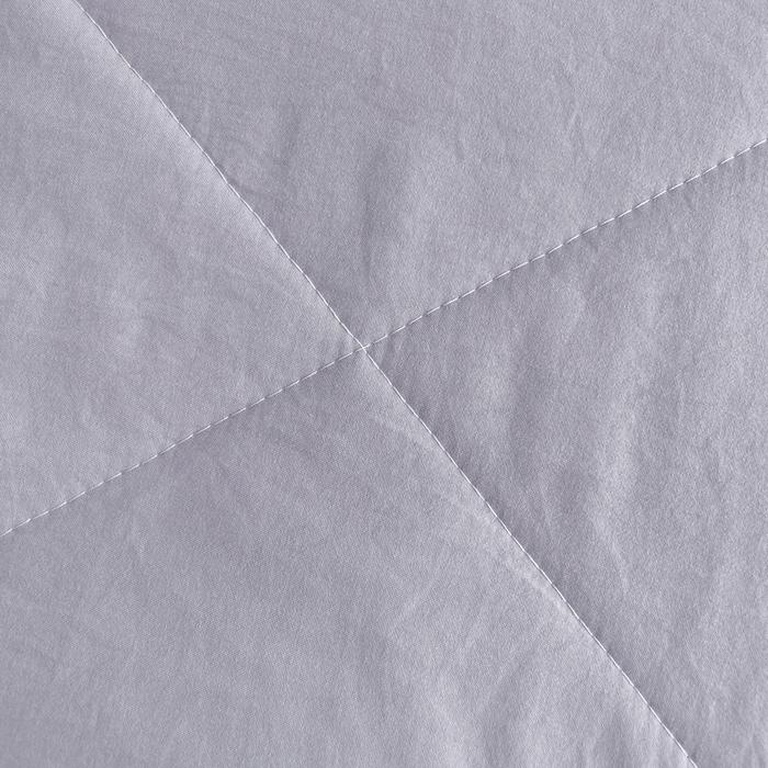 91家纺网 家纺一手货源 找家纺 思雅庭 2025新款水洗棉新疆棉花被夏被夏凉被空调被子 灰色