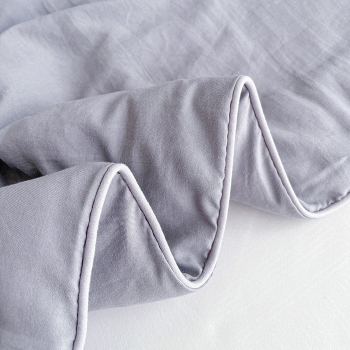91家纺网 家纺一手货源 找家纺 思雅庭 2025新款水洗棉新疆棉花被夏被夏凉被空调被子 灰色