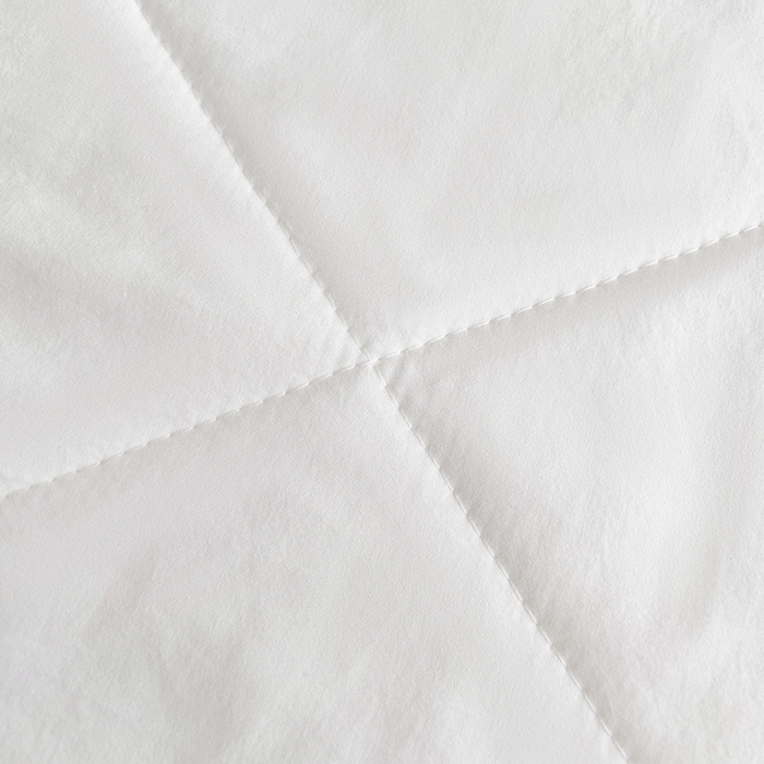 91家纺网 家纺一手货源 找家纺 思雅庭 2025新款水洗棉新疆棉花被夏被夏凉被空调被子 白色