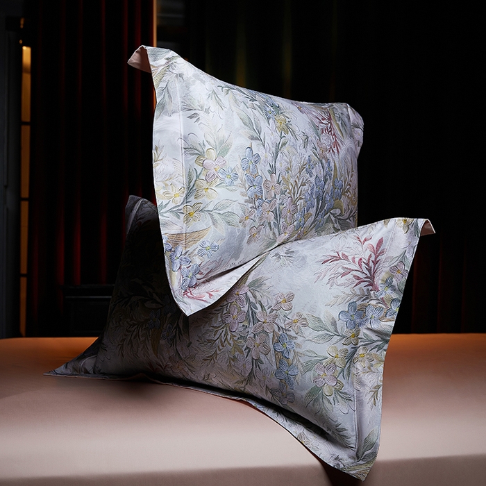 91家纺网 家纺一手货源 找家纺 （总）缔缦 2025新款定织八枚锻s140数码印花系列四件套