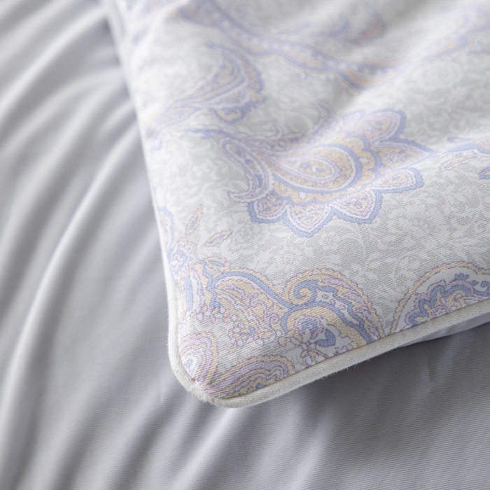 91家纺网 家纺一手货源 找家纺 玛德琳 2025新款A类兰精天丝印花凉感丝系列 莉格西塔