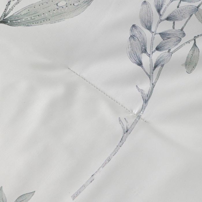 91家纺网 家纺一手货源 找家纺 玛德琳 2025新款A类兰精天丝印花凉感丝系列 绿影芳踪