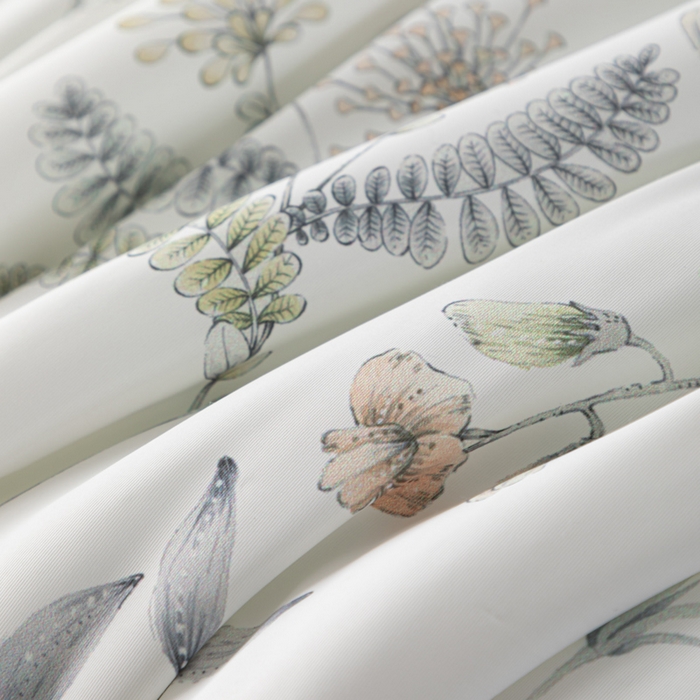 91家纺网 家纺一手货源 找家纺 玛德琳 2025新款A类兰精天丝印花凉感丝系列 绿影芳踪