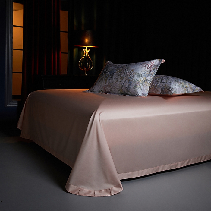 91家纺网 家纺一手货源 找家纺 缔缦 2025新款定织八枚锻s140数码印花系列四件套 暗香