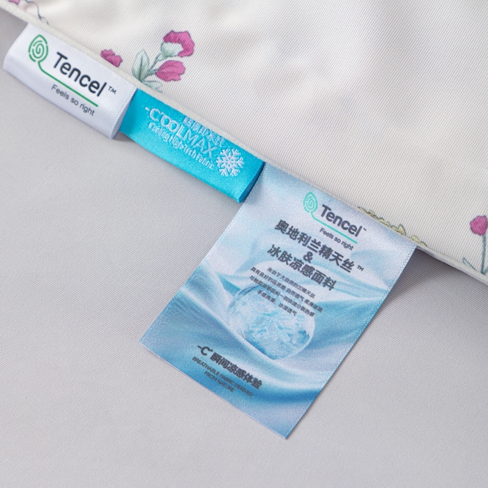 91家纺网 家纺一手货源 找家纺 玛德琳 2025新款A类兰精天丝印花凉感丝系列 田园花梦