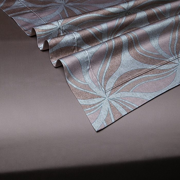 91家纺网 家纺一手货源 找家纺 缔缦 2025新款定织八枚锻s140数码印花系列四件套 莫里斯