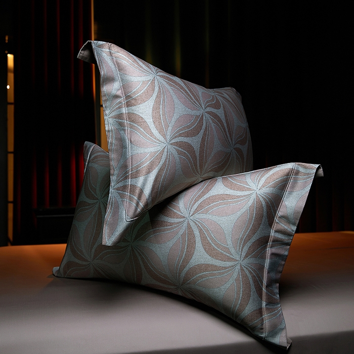 91家纺网 家纺一手货源 找家纺 缔缦 2025新款定织八枚锻s140数码印花系列四件套 莫里斯