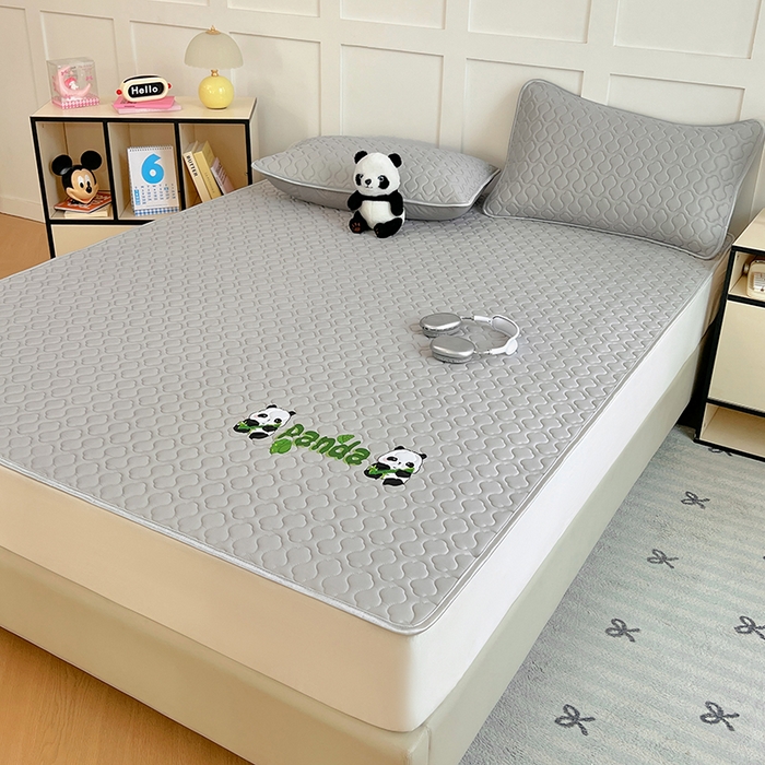 91家纺网 家纺一手货源 找家纺 （总）缦纱 2025新款凉感丝加厚凉席夏季冰丝凉席