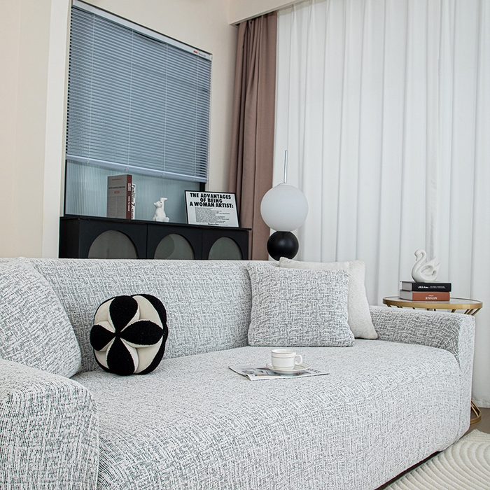 沐沐家纺 2026新款星宿沙发套 黑色