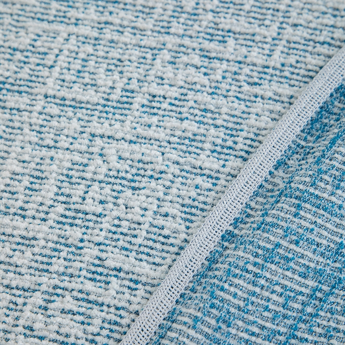 91家纺网 家纺一手货源 找家纺 沐沐家纺 2026新款星宿沙发套 孔雀蓝