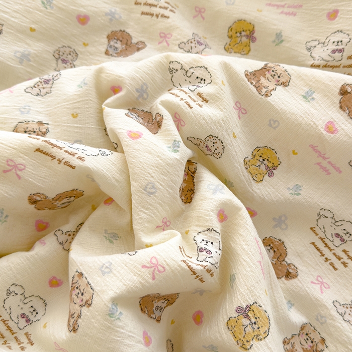 91家纺网 家纺一手货源 找家纺 星巴k家纺 2025新款贝壳绣三角针花边工艺款贝壳边夏被夏凉被空调被四件套【可提供买家秀】 狗狗日记