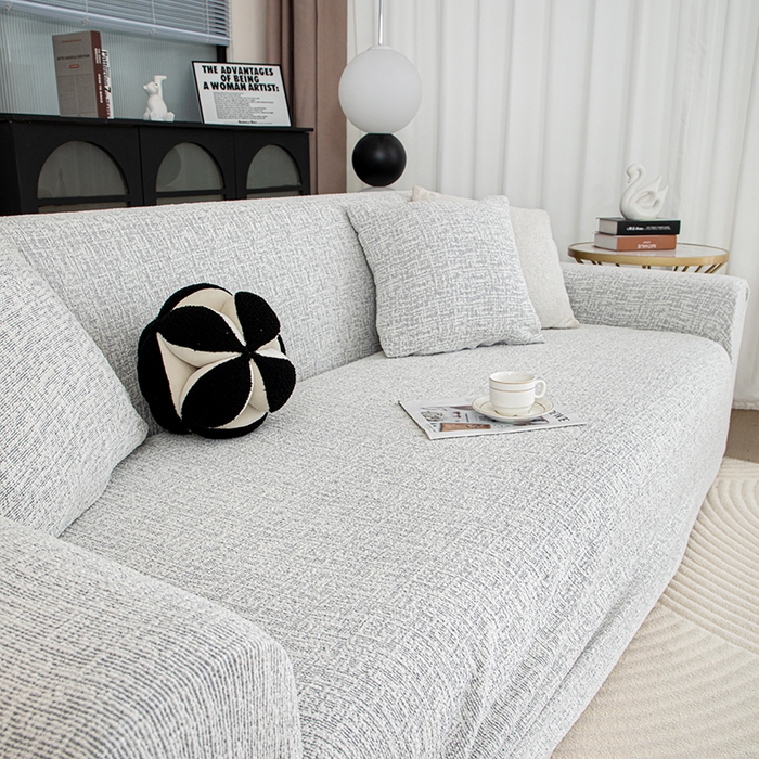 沐沐家纺 2026新款星宿沙发套 浅灰
