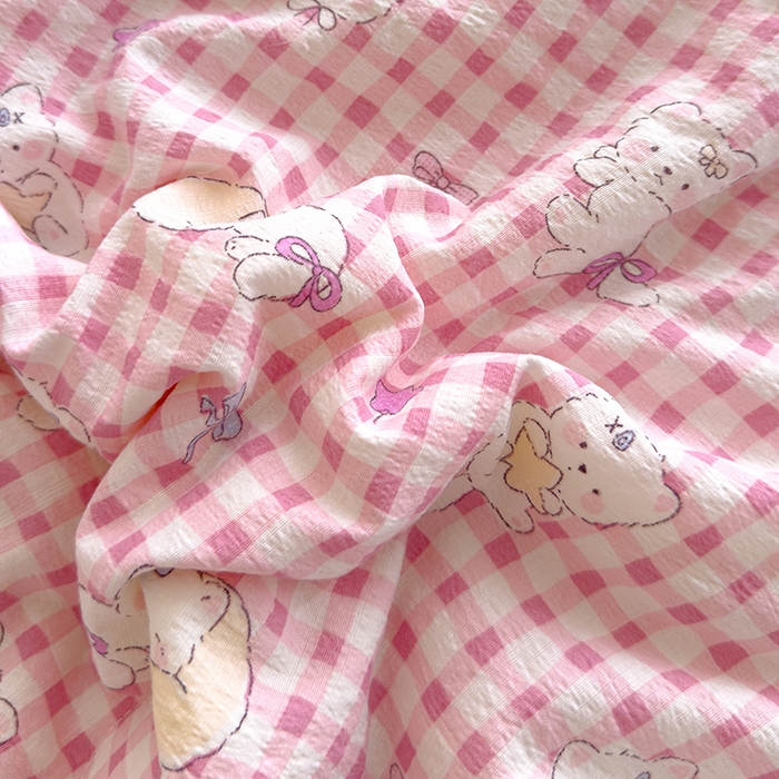 91家纺网 家纺一手货源 找家纺 星巴k家纺 2025新款贝壳绣三角针花边工艺款贝壳边夏被夏凉被空调被四件套【可提供买家秀】 猫咪晚宴