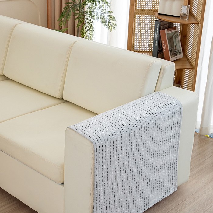 沐沐家纺 2026新款阳离子扶手巾 沐晨