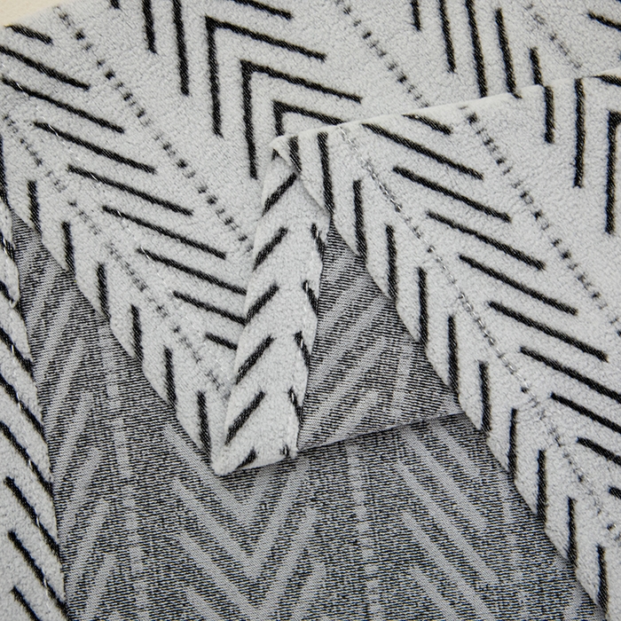 91家纺网 家纺一手货源 找家纺 沐沐家纺 2026新款阳离子扶手巾 沐熙--深灰