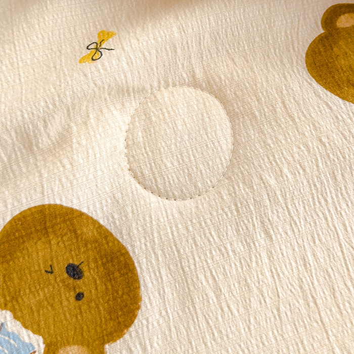 91家纺网 家纺一手货源 找家纺 星巴k家纺 2025新款贝壳绣三角针花边工艺款贝壳边夏被夏凉被空调被四件套【可提供买家秀】 樱桃小熊