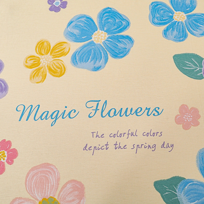 91家纺网 家纺一手货源 找家纺 宇彬家纺 2025直播新款13070全棉纯棉印花双人单床单枕套三件套喷气小清新简约学生被单 花屿芷