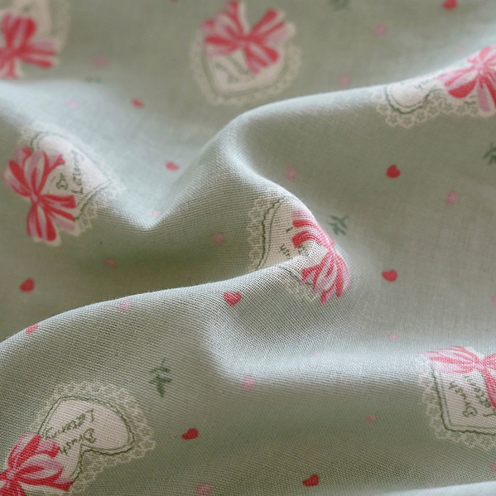 91家纺网 家纺一手货源 找家纺 安莱生活 2025新款全棉纯棉双层纱复古花边款四件套 蝶之恋