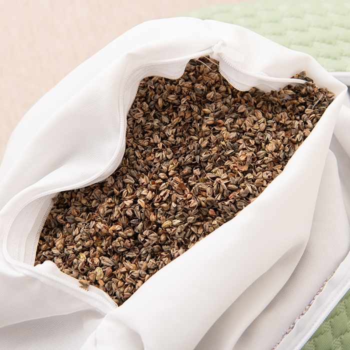 91家纺网 家纺一手货源 找家纺 （总）芯洲 2025新款荞麦枕直播爆款冰豆豆夏季兔子枕荞麦壳枕头透气枕芯