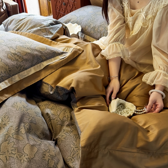 91家纺网 家纺一手货源 找家纺 （总）由丽家纺 2025新款5月数码印花四件套