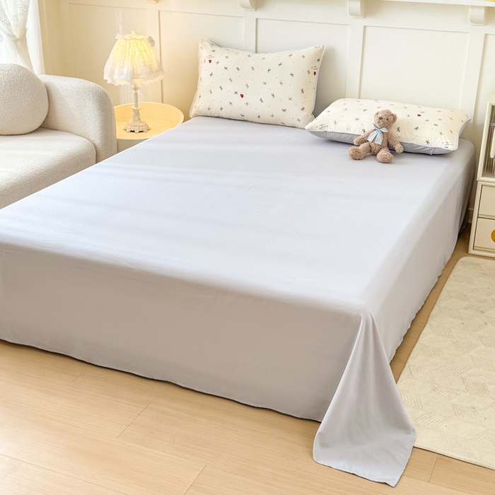 91家纺网 家纺一手货源 找家纺 （总）仁凯家纺 2025新款A类针织棉双层纱100%新疆棉花花边夏凉被四件套（包检测）（提供买家秀）