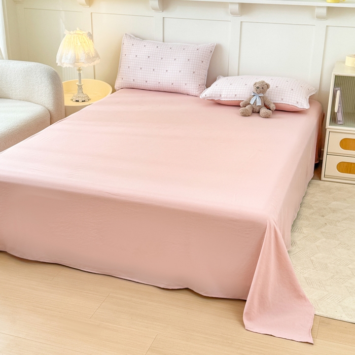 91家纺网 家纺一手货源 找家纺 仁凯家纺 2025新款A类针织棉双层纱100%新疆棉花花边夏凉被（包检测）（提供买家秀） 格调