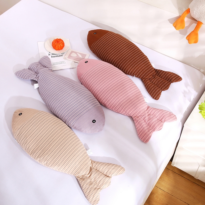 91家纺网 家纺一手货源 找家纺 贤内助家纺 2025新款年年有鱼天然荞麦枕 组合图仅供参考 宽25cmx长55cm（总长68cm）x高8-10cm/只