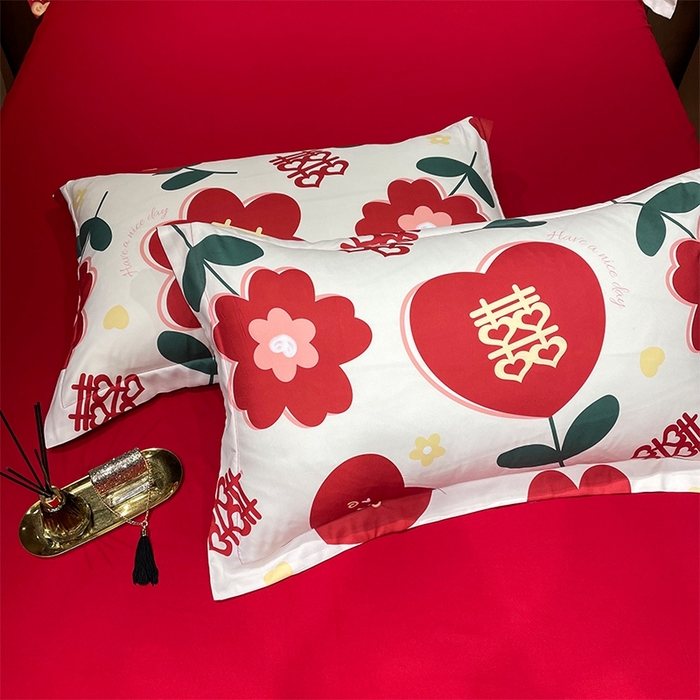 91家纺网 家纺一手货源 找家纺 （总）洽想家 2025新款磨毛婚庆四件套多件套