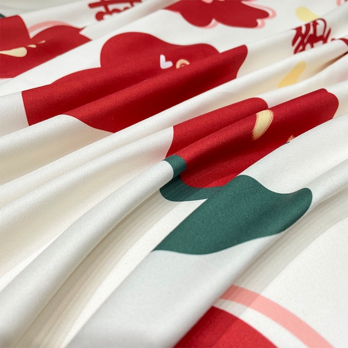 91家纺网 家纺一手货源 找家纺 洽想家 2025新款磨毛婚庆四件套多件套 花喜