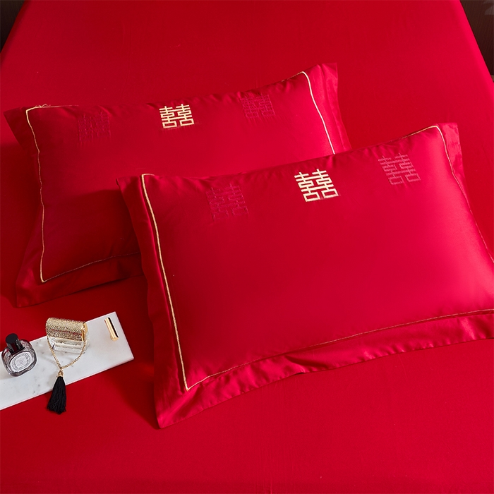 91家纺网 家纺一手货源 找家纺 洽想家 2025新款磨毛婚庆四件套多件套 喜多多