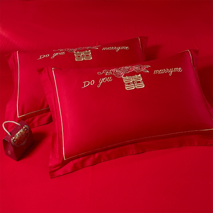 91家纺网 家纺一手货源 找家纺 洽想家 2025新款磨毛婚庆四件套多件套 情定三生