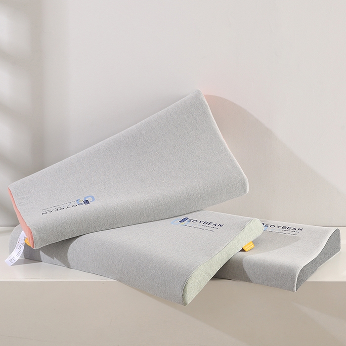 91家纺网 家纺一手货源 找家纺 （总）贤内助家纺 2025新款针织生物基波浪枕低枕枕芯枕头保健枕护肩枕