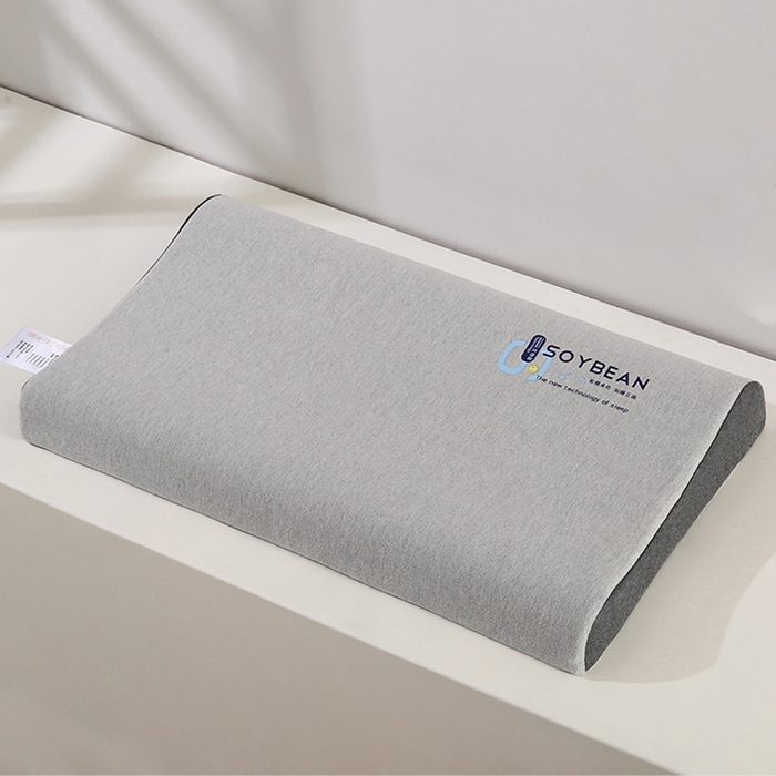 91家纺网 家纺一手货源 找家纺 贤内助家纺 2025新款针织生物基波浪枕低枕枕芯枕头保健枕护肩枕 生物基波浪枕—低枕黑边 35x60x5x8cm/只