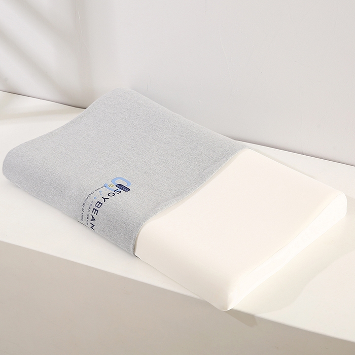 91家纺网 家纺一手货源 找家纺 贤内助家纺 2025新款针织生物基波浪枕低枕枕芯枕头保健枕护肩枕 生物基波浪枕—低枕粉边 35x60x5x8cm/只