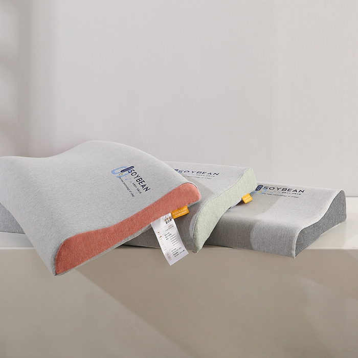 91家纺网 家纺一手货源 找家纺 贤内助家纺 2025新款针织生物基波浪枕低枕枕芯枕头保健枕护肩枕 组合图仅供参考 35x60x5x8cm/只