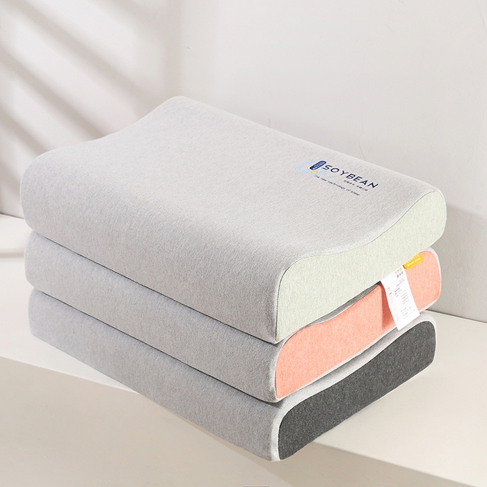 91家纺网 家纺一手货源 找家纺 贤内助家纺 2025新款针织生物基波浪枕高枕枕芯枕头护肩枕保健枕 组合图仅供参考 40x60x10x12cm/只