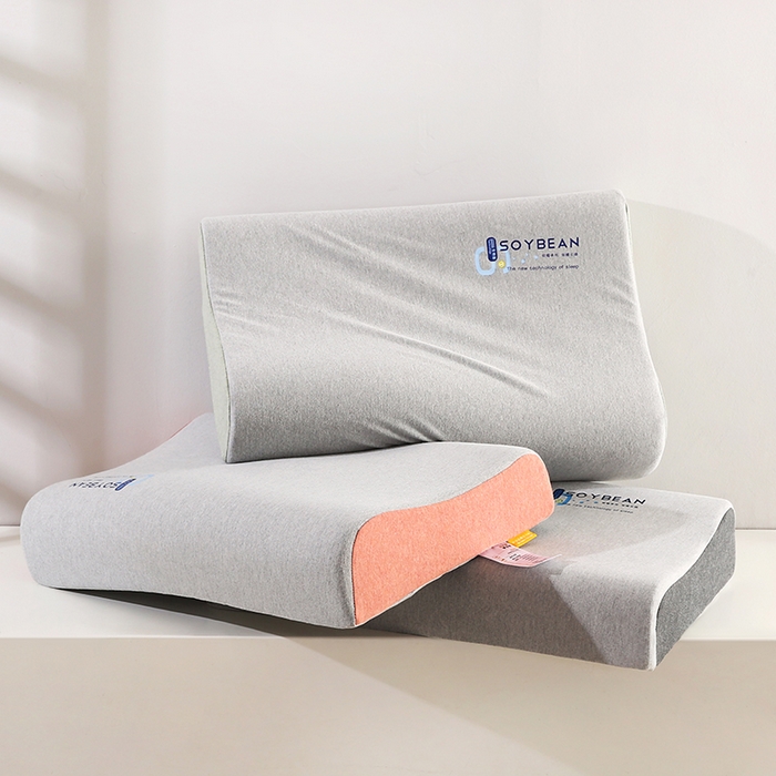 91家纺网 家纺一手货源 找家纺 贤内助家纺 2025新款针织生物基波浪枕高枕枕芯枕头护肩枕保健枕 组合图仅供参考 40x60x10x12cm/只