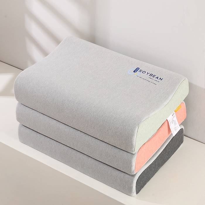 91家纺网 家纺一手货源 找家纺 贤内助家纺 2025新款针织生物基波浪枕高枕枕芯枕头护肩枕保健枕 组合图仅供参考 40x60x10x12cm/只