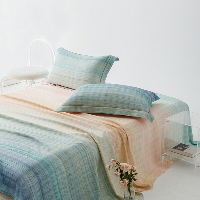 91家纺网 家纺一手货源 找家纺 （总）洽想家 2025新款100%纯竹纤维凉席竹席冰丝席三件套空调席凉感席竹纤维软席子三件套